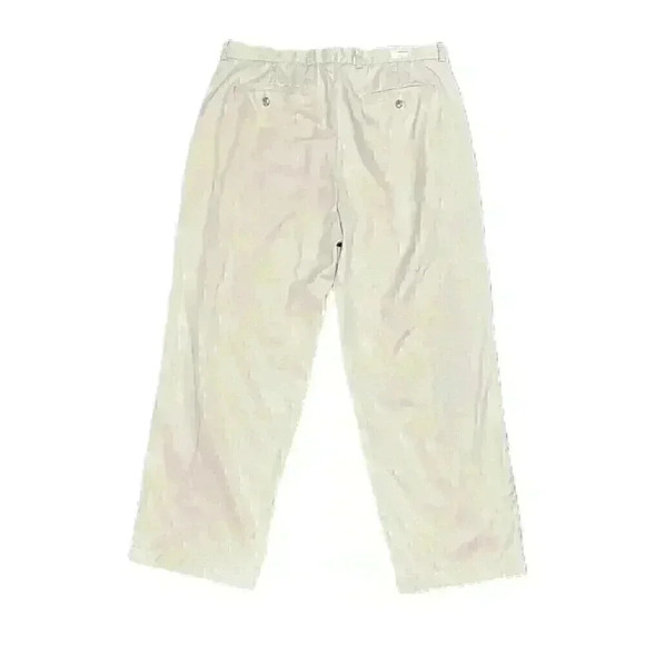 Tommy Bahama Pants Men 36x34 Tan Tencel Mid Rise Straight Leg Flat Front - Picture 2 of 7